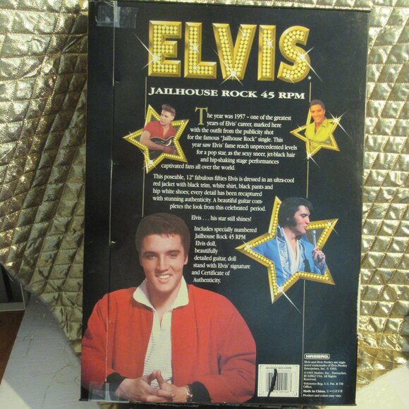 3 - 12" Elvis Presley, Collectable dolls, Vintage, 1993, TCB - Picture 11 of 16